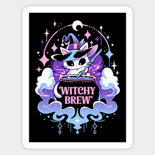 Witchy Cat Potion - Kawaii Magic Magnet